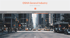 Desktop Screenshot of oshageneralindustry.com